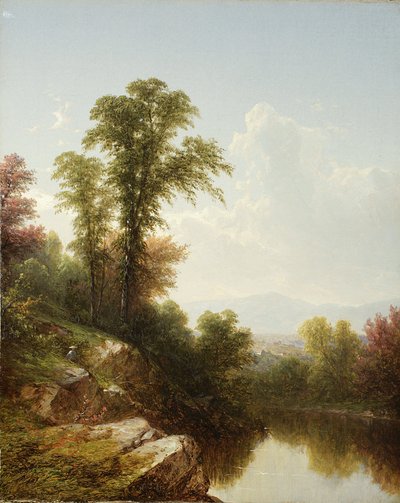 Scena fluviale, Catskill, 1861 da John William Casilear